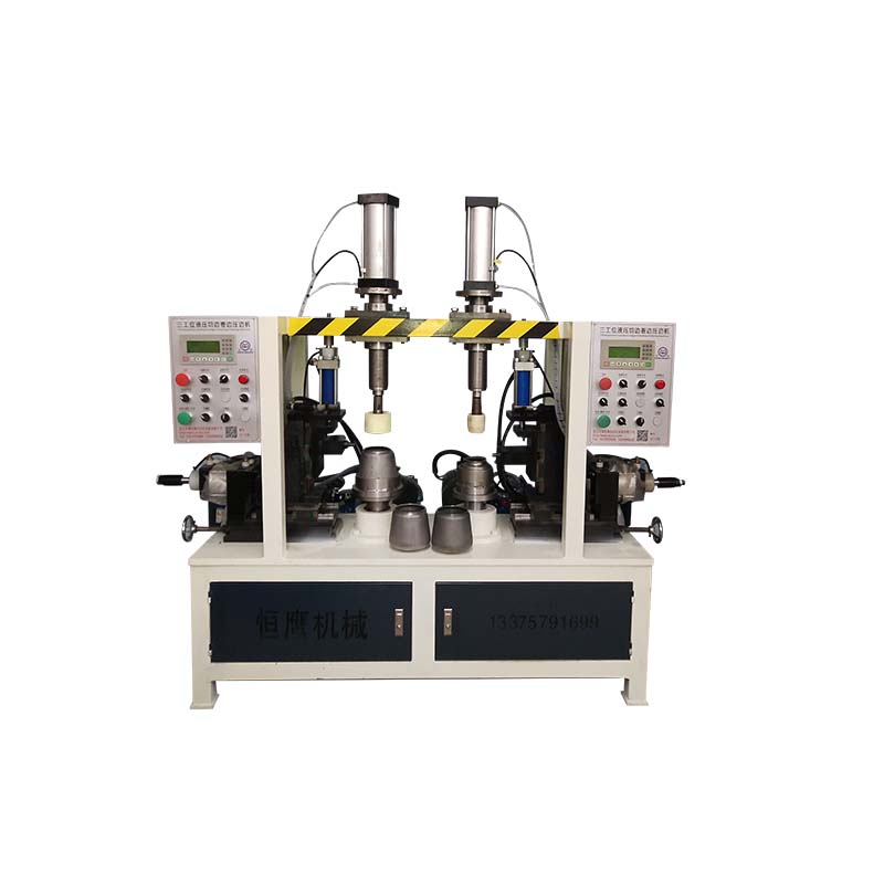 双头主轴不锈钢卷边设备