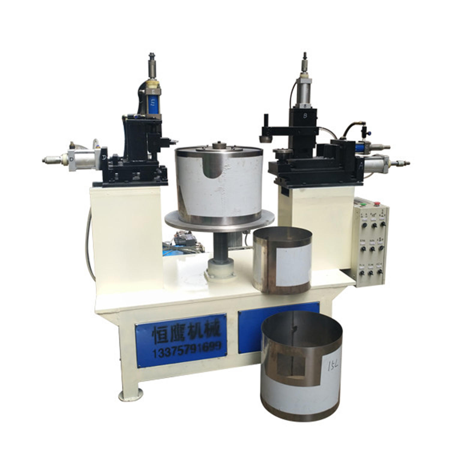 不锈钢桶卷边机