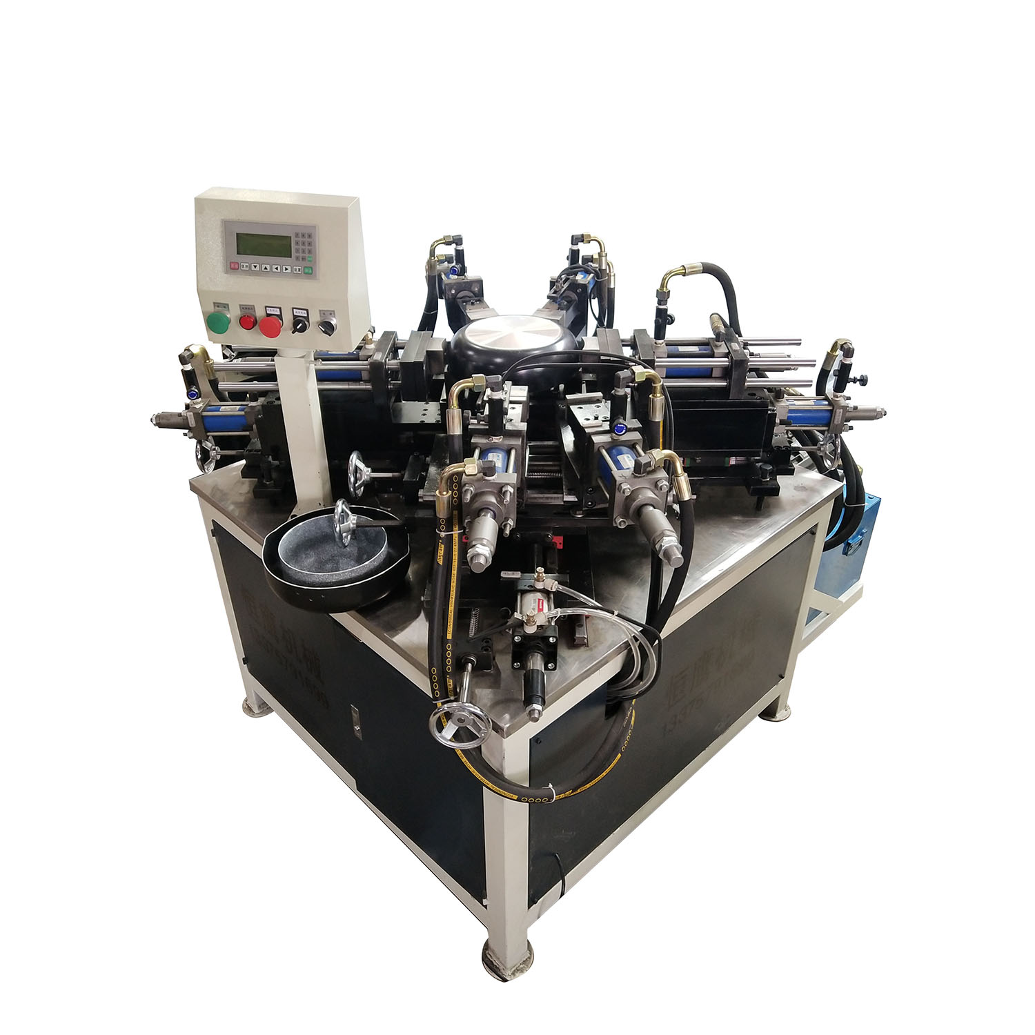 双面打嘴冲孔机